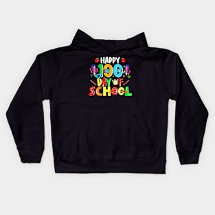 Happy 100Th Day Of School 100 Days Smarter Kids Hoodie